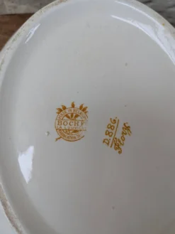 Soupière Flory Boch Frères La Louvière - style terre de fer - déco vintage