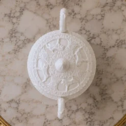 Soupière italienne d'apparat st Capodimonte en porcelaine