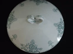 Soupière legumier Luneville, Keller et Guerin, modèle Lutzen