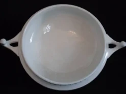 Soupière legumier Luneville, Keller et Guerin, modèle Lutzen