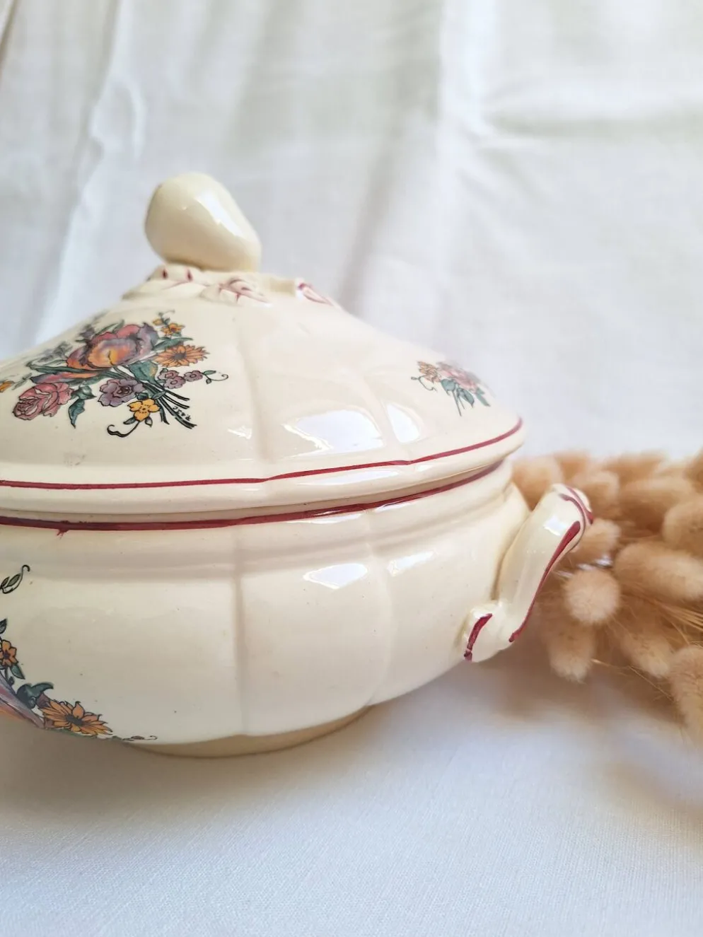 Soupière / Légumier Digoin Sarreguemines Modèle Loraine