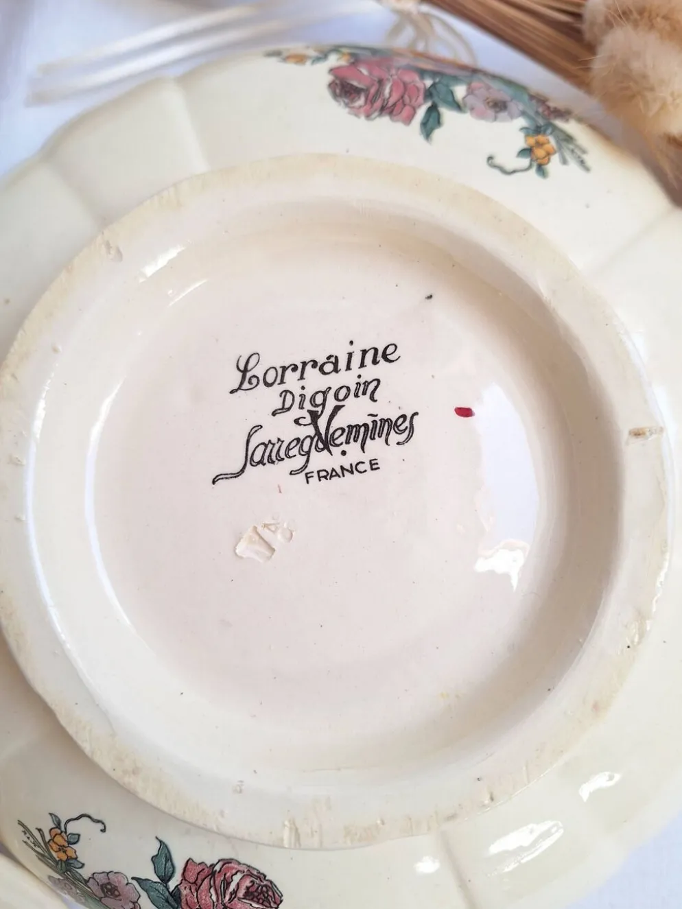 Soupière / Légumier Digoin Sarreguemines Modèle Loraine