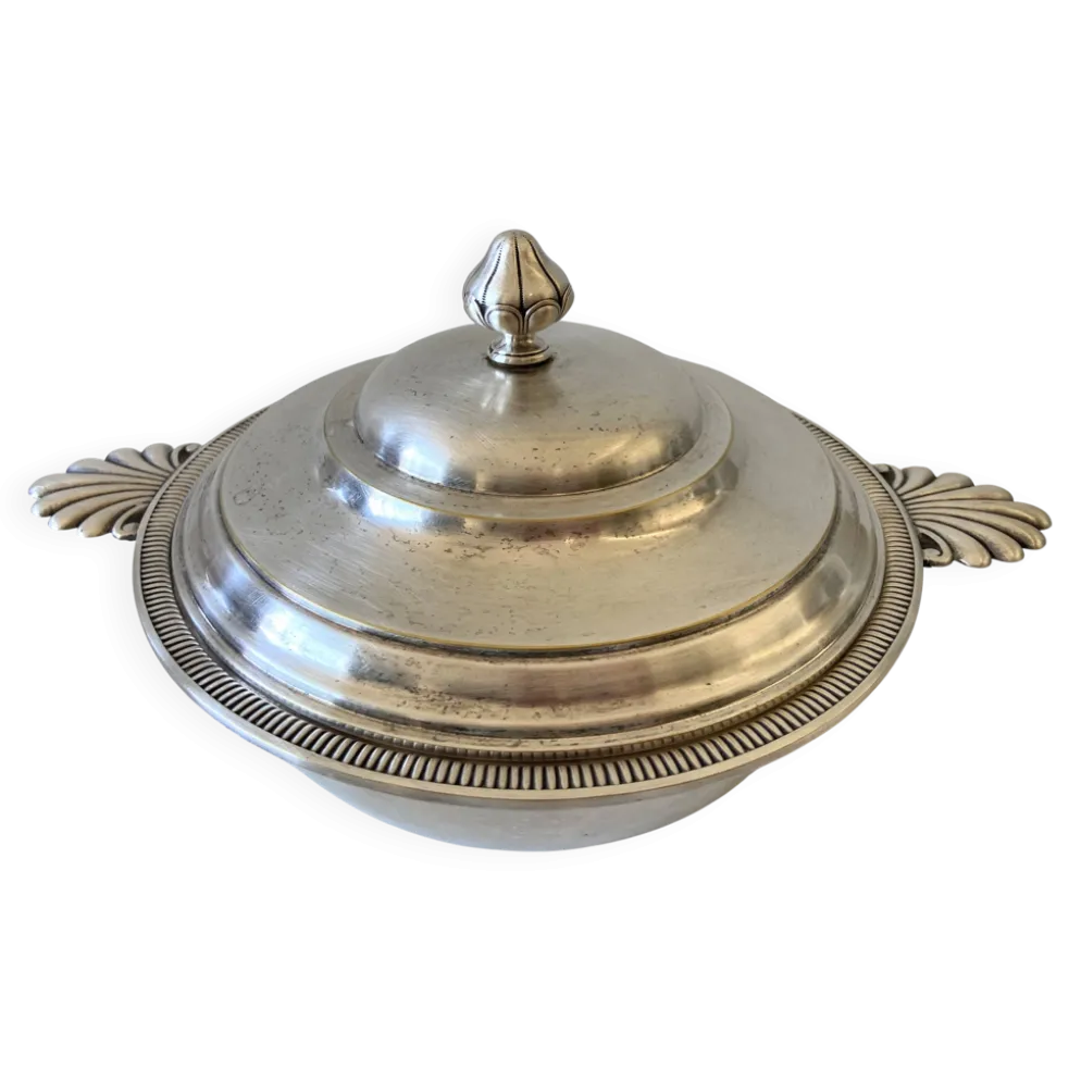 Soupière, légumier style Louis XVI époque 1900, Maitre Orfèvre Morin Georges