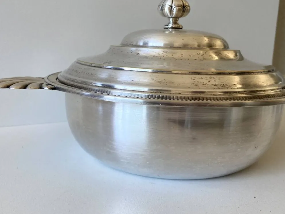 Soupière, légumier style Louis XVI époque 1900, Maitre Orfèvre Morin Georges