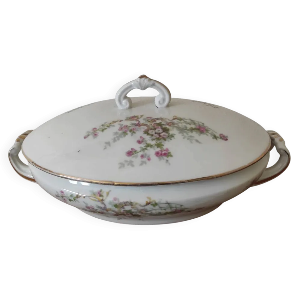 Soupière Légumière ancienne ovale contenance 600 ml