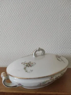 Soupière Légumière ancienne ovale contenance 600 ml