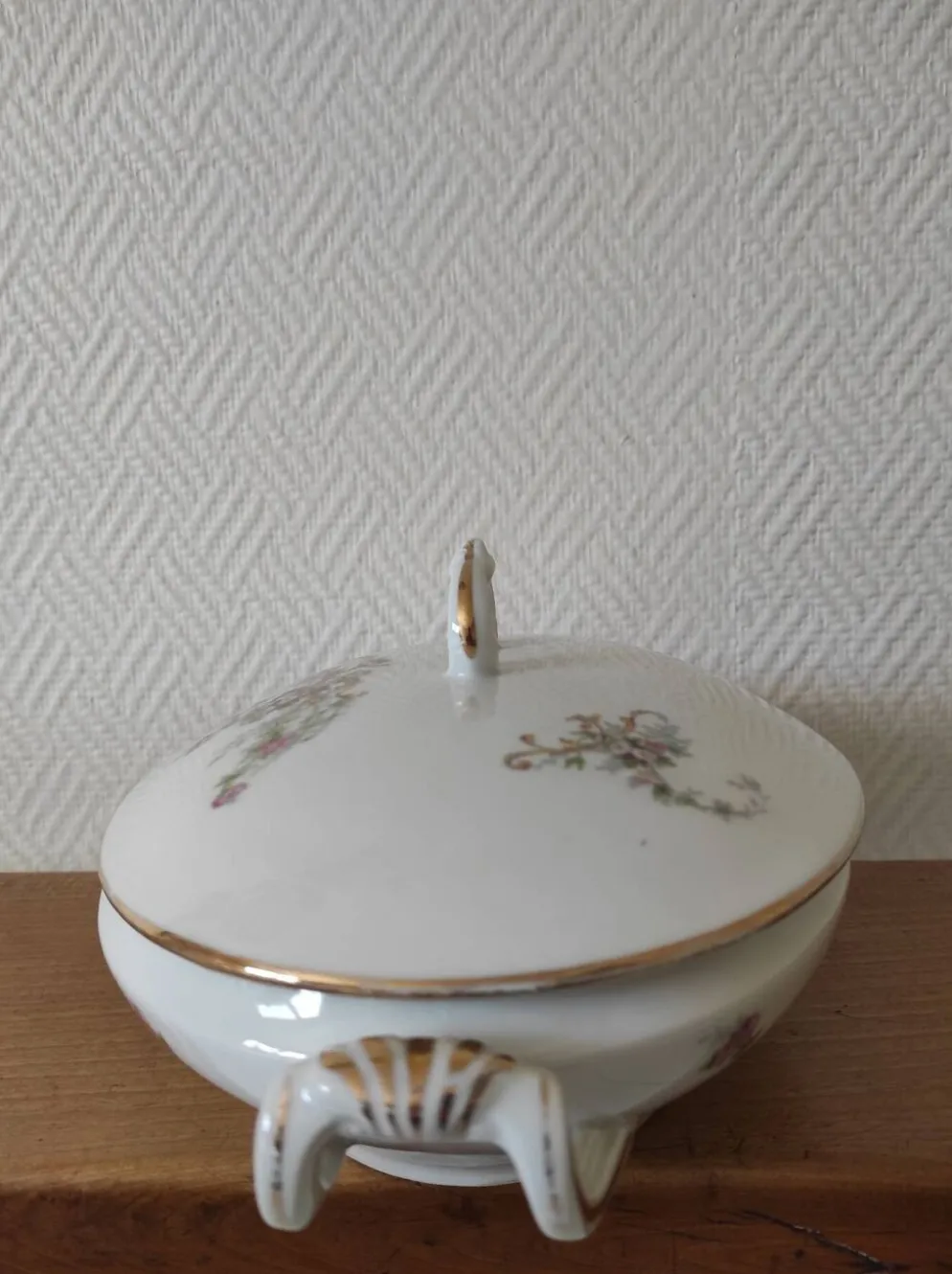 Soupière Légumière ancienne ovale contenance 600 ml