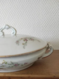 Soupière Légumière ancienne ovale contenance 600 ml