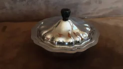 Soupière métal vintage