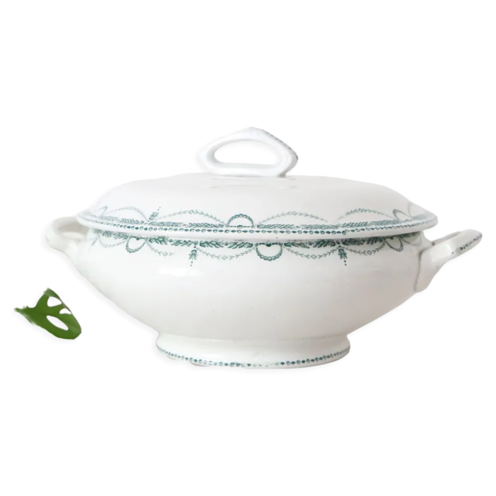 Soupière ou saladier modèle René, Saint Amand, Terre de Fer, manufacture française