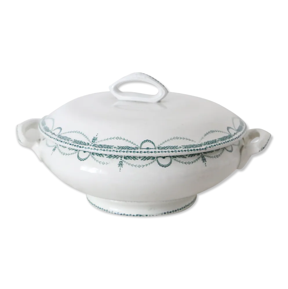 Soupière ou saladier modèle René, Saint Amand, Terre de Fer, manufacture française