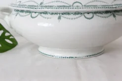 Soupière ou saladier modèle René, Saint Amand, Terre de Fer, manufacture française