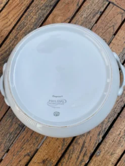 soupière Philippe Deshoulières en porcelaine de Limoges, décor « Orang