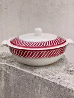 Soupière plat de service Digoin Sarreguemines