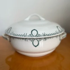 Soupière plat terre de fer Saint-Amand