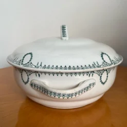 Soupière plat terre de fer Saint-Amand