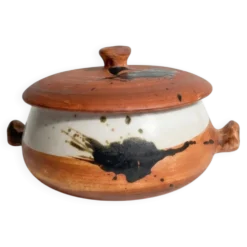 Soupière Poterie de la Colombe Madeleine Brault – Vallauris