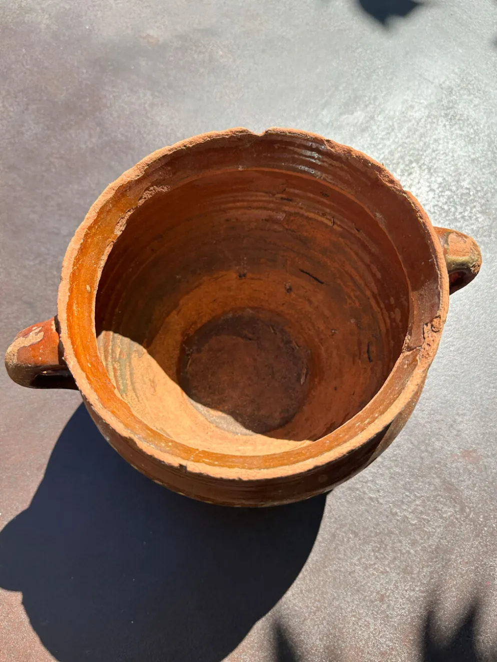 Soupière poterie en terre cuite