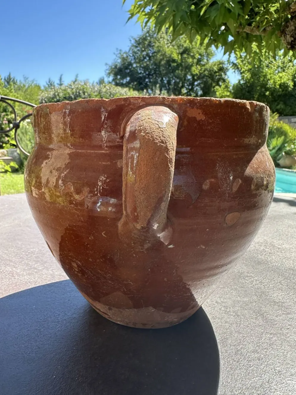 Soupière poterie en terre cuite