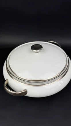 Soupière Raynaud modèle Fontainebleau platine