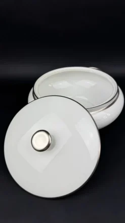 Soupière Raynaud modèle Fontainebleau platine