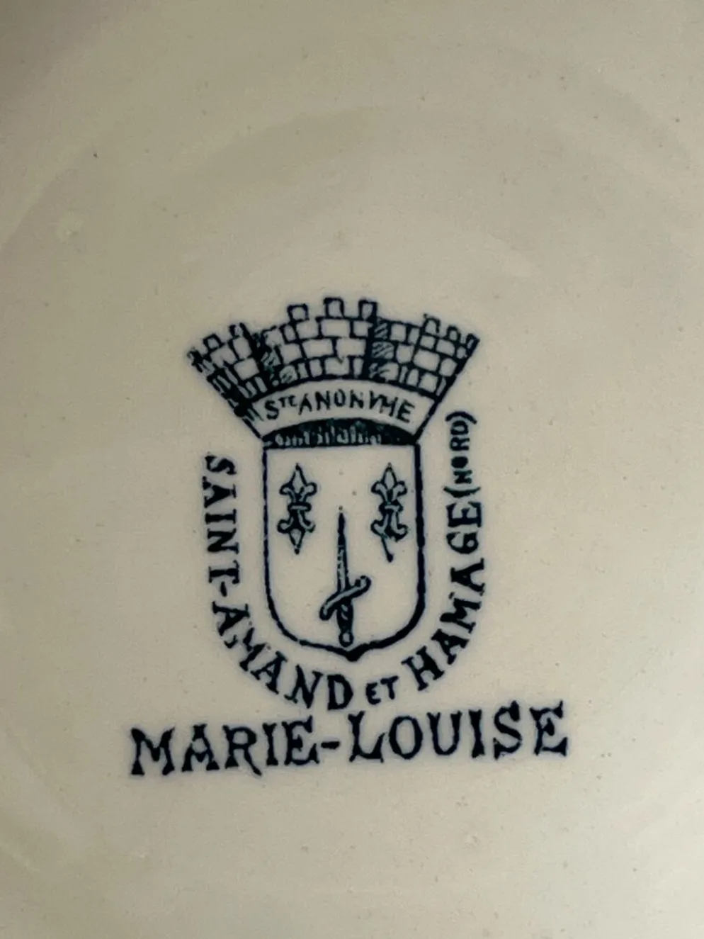 Soupière Saint Amand et Hamage - Service Marie-Louise