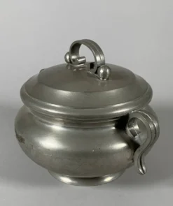 Soupière Signée Jean Despres ( 1889 - 1980 ) Style Moderniste