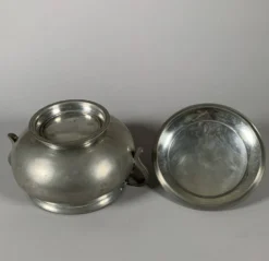 Soupière Signée Jean Despres ( 1889 - 1980 ) Style Moderniste