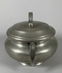 Soupière Signée Jean Despres ( 1889 - 1980 ) Style Moderniste