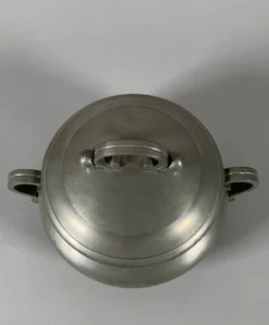 Soupière Signée Jean Despres ( 1889 - 1980 ) Style Moderniste