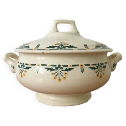 Soupière 1900 Terre de fer Choisy-le-Roi