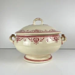 Soupière Terre de fer Creil & Montereau, modèle 