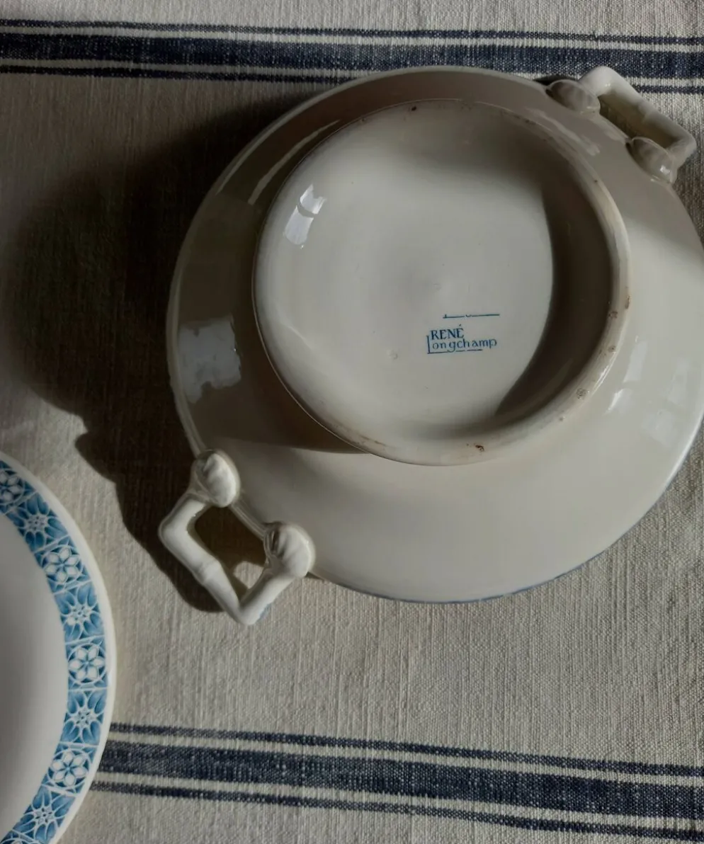 Soupière terre de fer Longchamp « René »