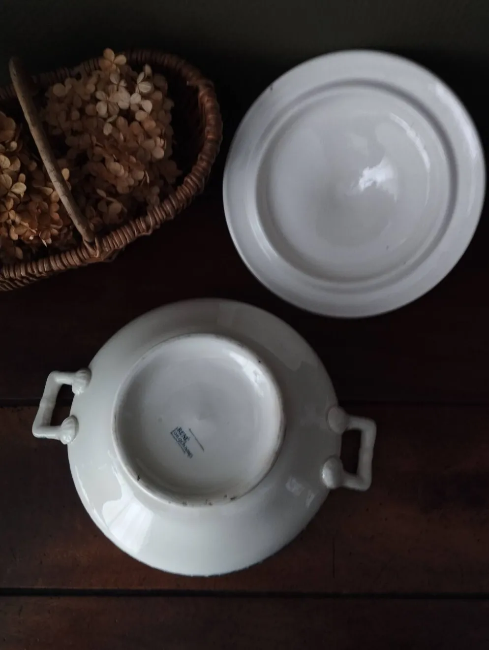 Soupière terre de fer Longchamp « René »