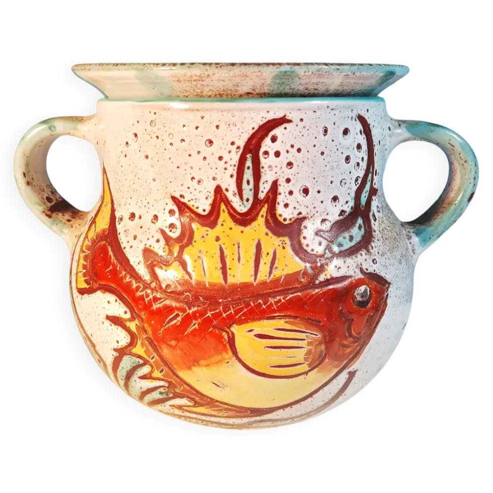 Soupière Vallauris 1960s