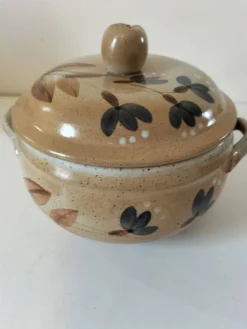 Soupière vintage en grès du Marais – charme rustique, esprit cottagecore