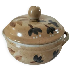 Soupière vintage en grès du Marais – charme rustique, esprit cottagecore