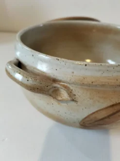 Soupière vintage en grès du Marais – charme rustique, esprit cottagecore