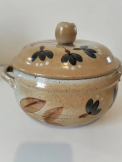 Soupière vintage en grès du Marais – charme rustique, esprit cottagecore