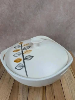 Soupière vintage Niderviller années 70 – style Capron Vallauris