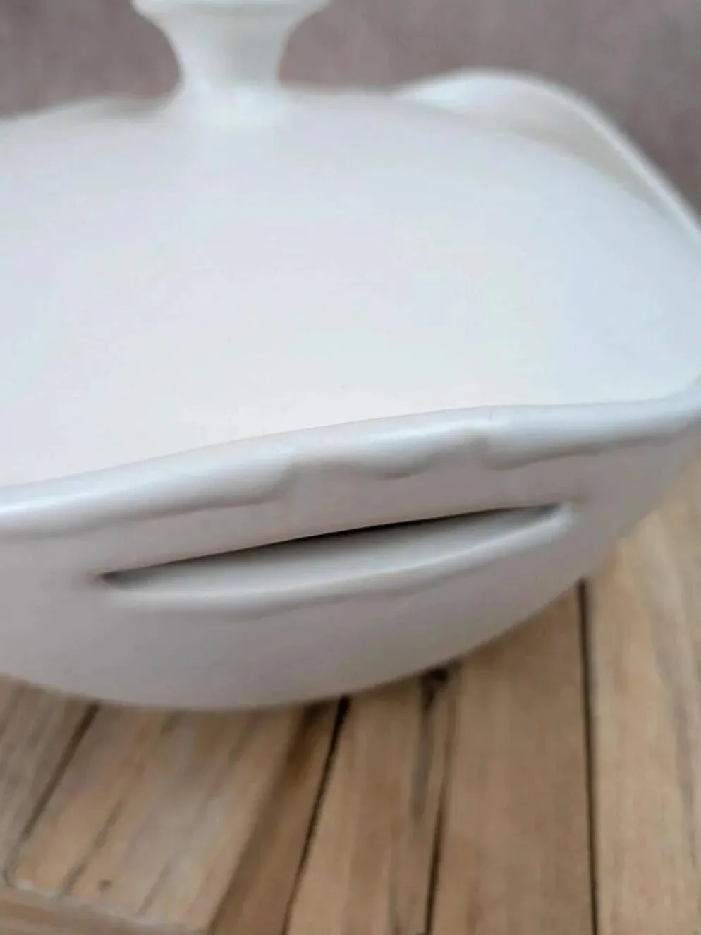 Soupière vintage Niderviller années 70 – style Capron Vallauris