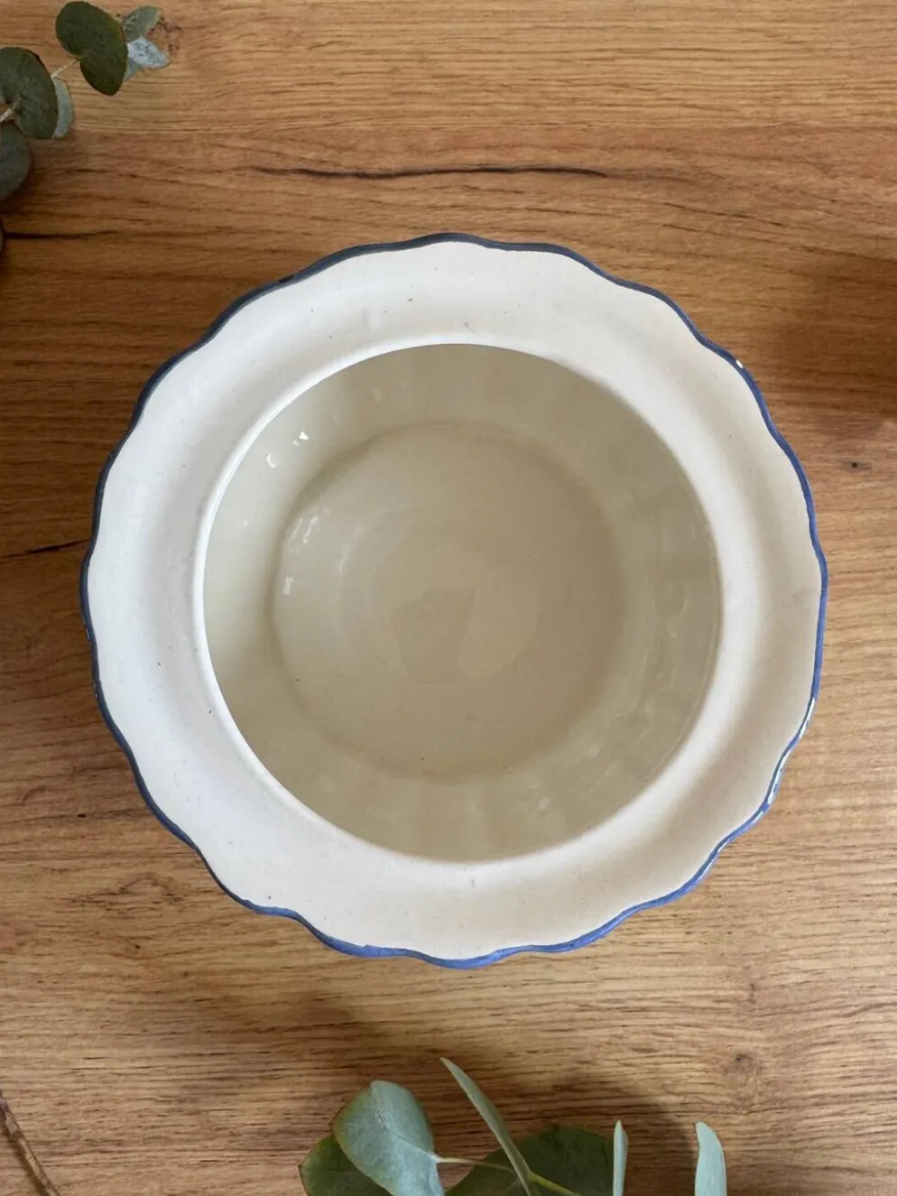 Soupière vintage oiseau