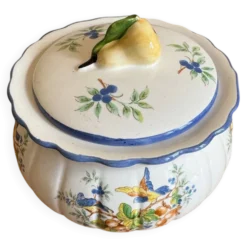 Soupière vintage oiseau
