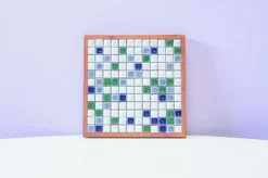 Sous-verre en mosaïque vintage