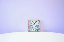 Sous-verre en mosaïque vintage