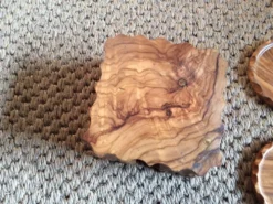 Sous verres en bois