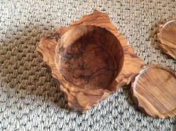Sous verres en bois