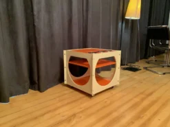 Space Age mobile bar table, 1970s