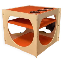 Space Age mobile bar table, 1970s