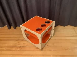 Space Age mobile bar table, 1970s